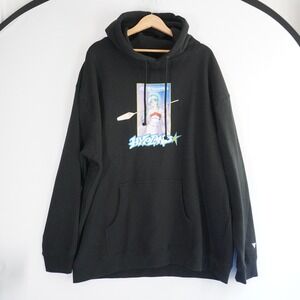 Hypland Yu Yu Hakusho Anime Graphic Hoodie Pullover Sweatshirt Black 3XL‎